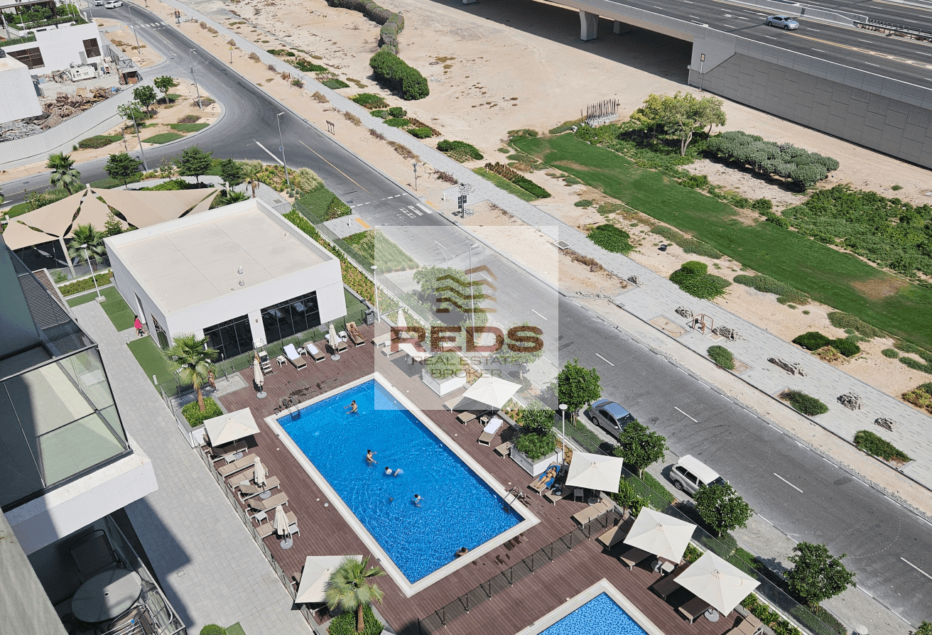 High Floor | Pool - Community View | Spacious 2-BR