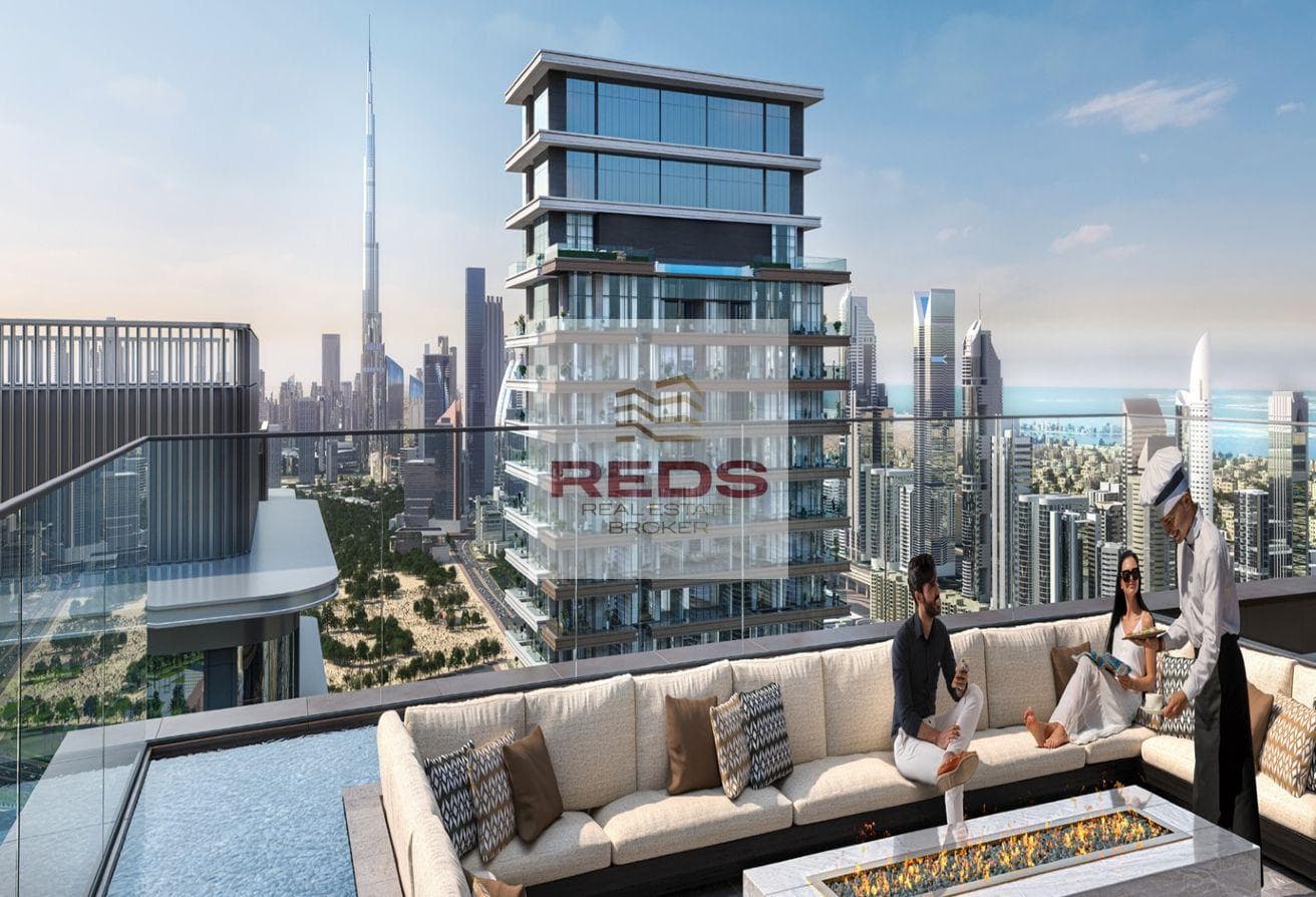 DIFC View! Branded Residences-Urban Luxury Living!
