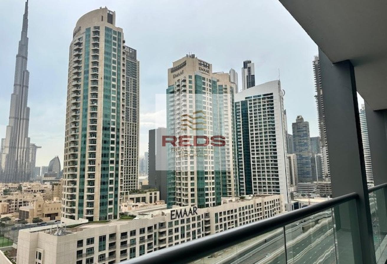 Kitchen Equipped! Burj Khalifa View! 1BR for Rent!