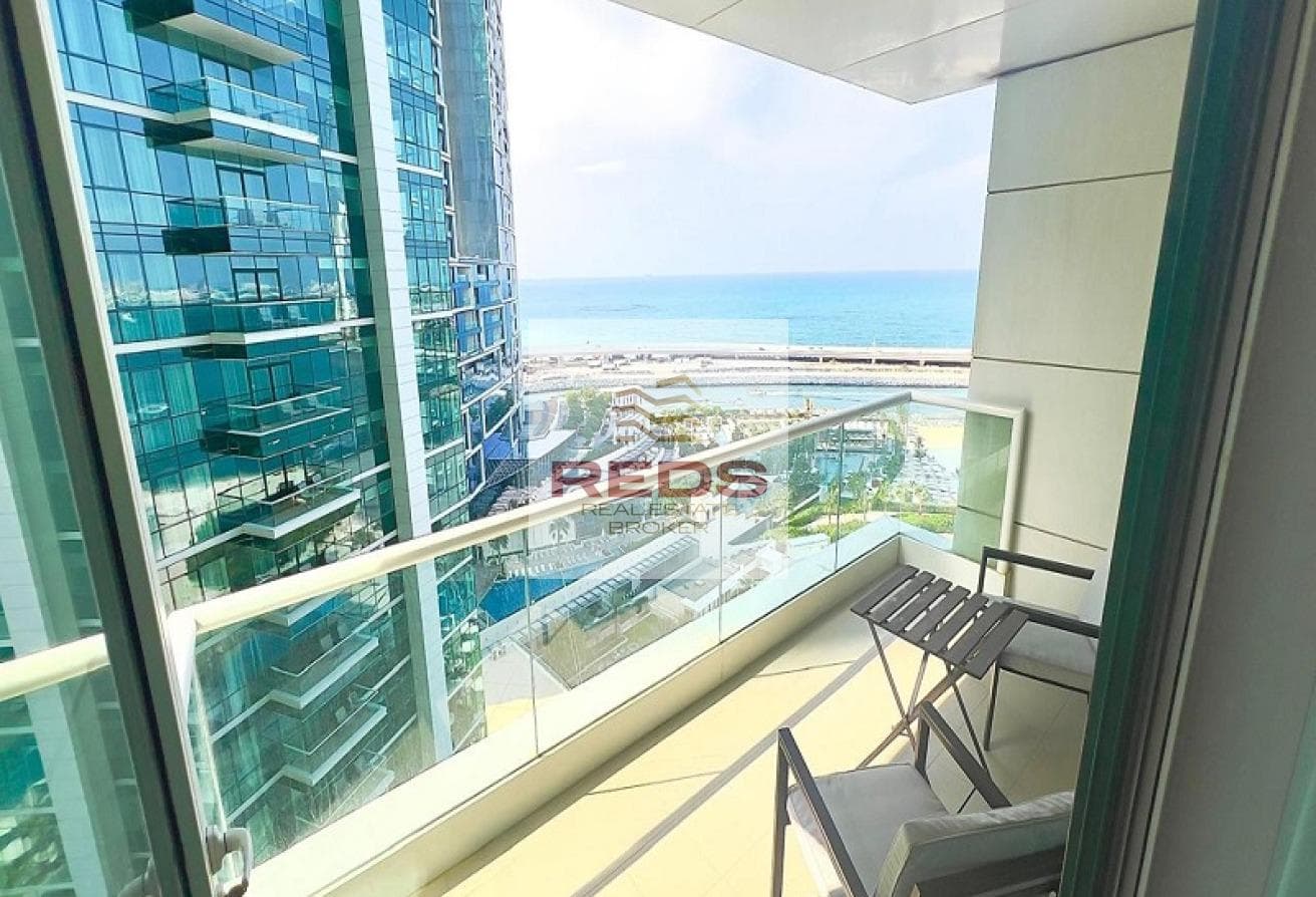 Sea View | 2BR+Maids | Rent | Al Bateen Residences