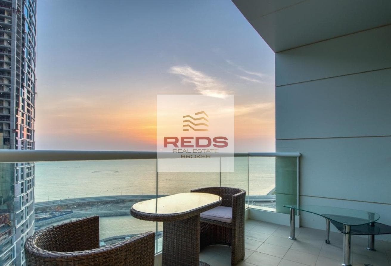 High Floor | Nice View of Sea | 2BR+Maids for Rent