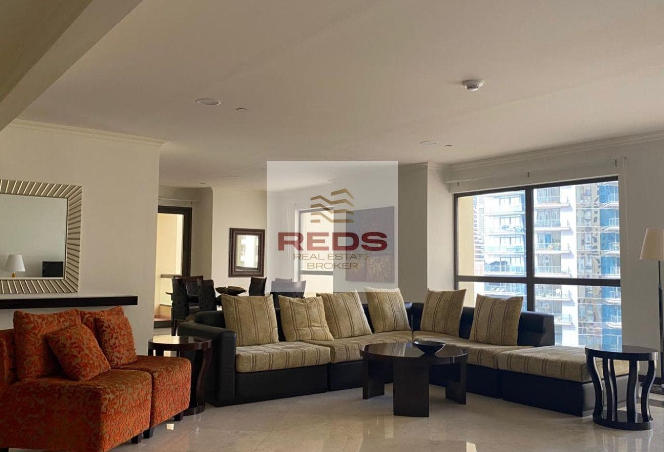 Furnished 3-BR | Available For Rent | Murjan | JBR